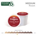 Coffee - Caffeinated | Folgers 5000368730 Gourmet Selections Classic Roast Coffee K-Cups (24/Box) image number 3