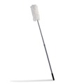 Dusters | Rubbermaid Commercial FGT11000GY00 51 in. Extension Handle HiDuster Overhead Duster with Straight Launderable Head image number 2