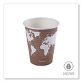 Cups | Eco-Products EP-BHC8-WAPK 8 oz. World Art Renewable and Compostable Hot Cups - Plum (50/Pack) image number 2