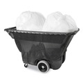 Carts & Trucks | Rubbermaid Commercial FG9T1300BLA 450 lbs. Capacity Rectangular Structural Foam Tilt Truck - Black image number 3