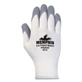 Work & Welding Gloves | MCR Safety 9674XL Ultra Tech Foam Seamless Nylon Knit Gloves - X-Large, White/Gray (1 Dozen) image number 1