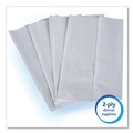 Dinner Napkins | Scott 98730 12 in. x 17 in. 1-Ply Full-Fold Dispenser Napkins - White (6000/Carton) image number 4