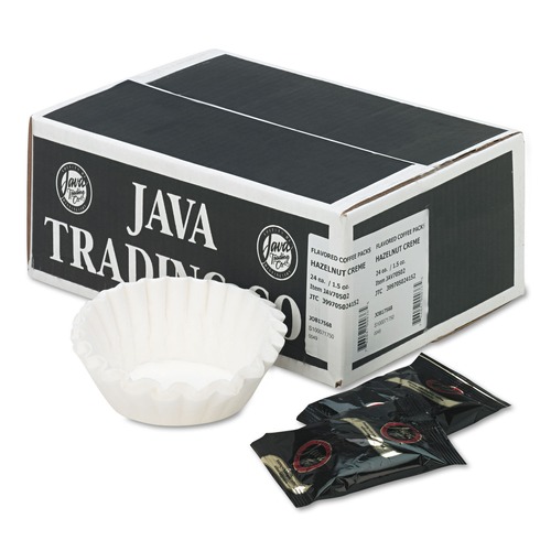 Coffee - Caffeinated | Distant Lands Coffee 399705024152 1.5 oz. Coffee Portion Packs - Hazelnut Creme (24/Carton) image number 0