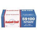 Foil Wraps | Handi-Foil HFA 59100 9 in. x 10.75 in. 55 Gauge Interfolded Foil Sheets (3000/Carton) image number 0