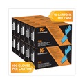 Food Service Disposable & Single Use Gloves | Ansell 54422 6 mil Thick 9.5 in. Long Powder-Free G10 2PRO Nitrile Gloves - Medium, Blue (100/Box, 10 Boxes/Carton) image number 1
