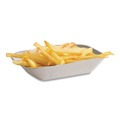 Food Trays & Liners | Chinet 10403 5 x 7 Savaday Molded Fiber Paper Food Tray - Beige (1000/Carton) image number 3
