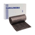 High-Density Trash Bags | Boardwalk V7658HKKR01 38 in. x 58 in. 60 gal. 14 mic High-Density Can Liners - Black (200/Carton) image number 1
