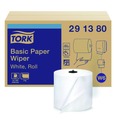 Perforated Roll & Hand Towels | Tork 291380 1-Ply 7.68 in. x 1150 ft. Paper Wiper Roll Towel - White (4/Carton) image number 0