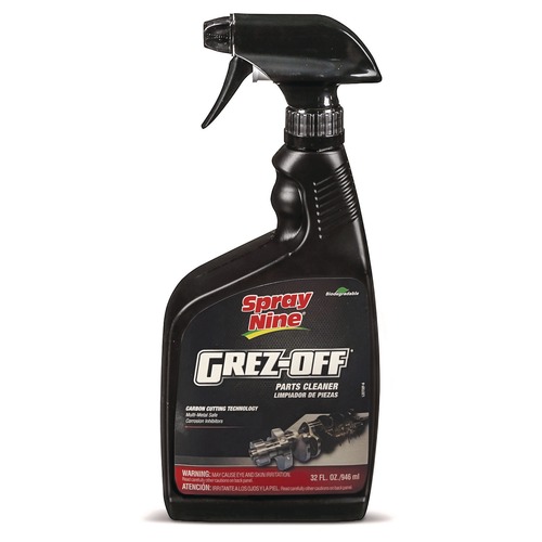 Industrial Cleaning Products | Spray Nine 22732 Grez-Off Heavy Duty 32 oz. Spray Bottle Degreaser (12/Carton) image number 0