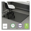 Floor Mats | Deflecto CM24142BLKSS 48 in. x 36 in. Ergonomic Sit Stand Mat - Black image number 1