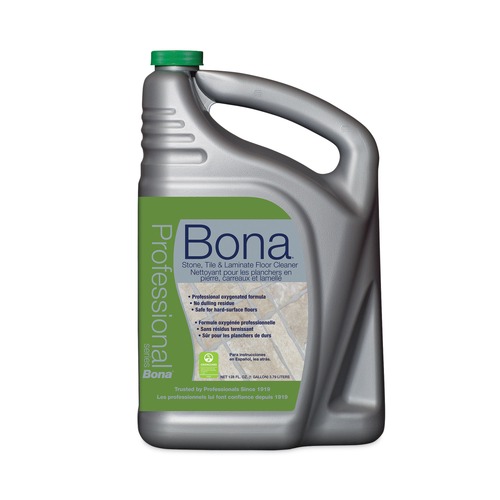 Floor Cleaners | Bona WM700018175 1 Gallon Refill Bottle Stone, Tile and Laminate Floor Cleaner - Fresh Scent image number 0