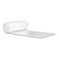 High-Density Trash Bags | Pitt Plastics MR30371MC 30-Gallon 10 Microns High-Density 30 in. x 37 in. Coreless Mini Can Liners - Natural (500/Carton) image number 1