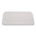 Food Containers & Lids | Handi-Foil 2059DL-1000 Plastic Dome Lids for 1-lb. Oblong Pans - Clear (1000/Carton) image number 1