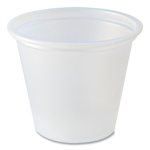 Cups | Fabri-Kal 000000000009505192 1 oz Portion Cups - Translucent (10/Carton) image number 0
