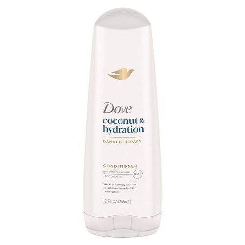 Personal Shampoos, Conditioners, & Body Washes | Dove 69795720 12 oz Bottle Coconut Conditioner (6/Carton) image number 0