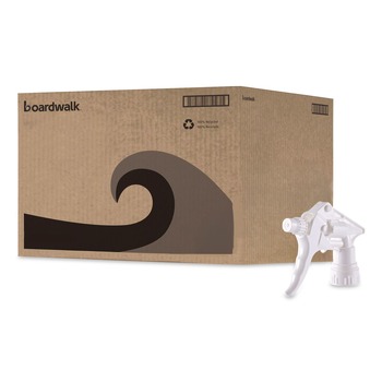 Boardwalk 511263 8 in. Tube Trigger Sprayer for 16-24 oz. Bottles - White (24/Carton)