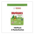 Hand Sanitizing Wipes | Huggies 31816 Natural Care 3.88 in. x 6.6 in. 1-Ply Sensitive Baby Wipes - Unscented White (552/Carton) image number 2