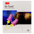 Ear Protection | 3M P2001 No-Touch 29 dB NRR Corded Push-to-Fit Single-Use Earplugs - Purple/Yellow (100/Box) image number 4