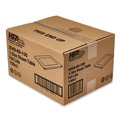 Steam Table Parts | Handi-Foil 2049-00-100 12.81 in. x 10.44 in. 25 Gauge Steam Pan Foil Lids Fits Half-Size Pan (100/Carton) image number 3