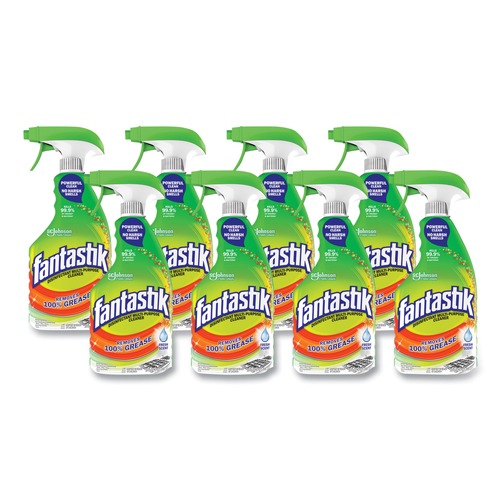 Disinfecting & Cleaning Solutions | Fantastik 306387 32 oz Disinfectant Multi-Purpose Cleaner - Fresh Scent (8/Carton) image number 0
