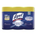 Cleaning Cloths & Wipes | LYSOL Brand 19200-84251 7 in. x 7.25 in. 1-Ply Disinfecting Wipes - Lemon and Lime Blossom/White (2/Carton) image number 3