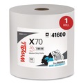 Perforated Roll & Hand Towels | WypAll 41600 X70 12-1/2 in. x 12-2/5 in. Cloths - White, Jumbo (870 Towels/Roll) image number 1