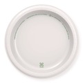 Plates | Dixie DBP09W 8.5 in. Paper Dinnerware Plates - White (125/Pack) image number 1