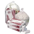 High-Density Trash Bags | Pitt Plastics MR30371MC 30-Gallon 10 Microns High-Density 30 in. x 37 in. Coreless Mini Can Liners - Natural (500/Carton) image number 0
