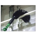 Brushes | Unger PIPE0 StarDuster 7.5 in. Pipe Brush - Green Polypropylene Bristles/Black Plastic Handle image number 3