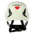Head & Face Protection | 3M X5001V-ANSI SecureFit X5000 Series Vented 6-Point Pressure Diffusion Ratchet Suspension Safety Helmet - White image number 1