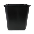 Indoor Waste Receptacles | Boardwalk 3485202 28 qt. Plastic Soft-Sided Wastebasket - Black image number 1