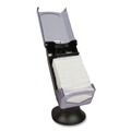 Napkin Dispensers | Morcon Paper NT555 Valay 8 in. x 17.25 in. x 13 in. Tower Napkin Dispenser - Transparent Black image number 3