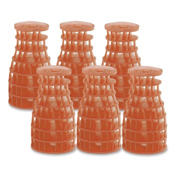 METERED DISPENSER REFILLS | Boardwalk BWKAIRCIT Solid Air Freshener Refill - Citrus (6/Box)
