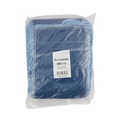 Mop Heads | Boardwalk BWK1124 24 in. x 5 in. Cotton/Synthetic Fiber Looped-End Mop Head - Blue image number 1