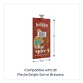 Tea | FLAVIA 48021 0.09 oz. Pouch The Bright Tea Co. Freshpack - Chai Spice (100/Carton) image number 6