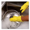 Grill Scrubbers | Boardwalk 84BWK SS 2-1/2 in. x 2-3/4 in. Stainless Steel Scrubber - Steel Gray (12/Carton) image number 5