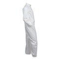 Safety Apparel | Ansell KCC44312 A40 Coveralls with Zipper Front and Elastic Wrists and Ankles - Medium/White (25/Carton) image number 2