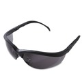 Eye Protection | MCR Safety KD112 Klondike Safety Glasses - Matte Black Frame Gray Lens (12/Box) image number 1