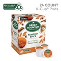 Coffee - Caffeinated | Green Mountain Coffee 5000368942 Fair Trade Certified Flavored Coffee K-Cups - Pumpkin Spice (24/Box) image number 4