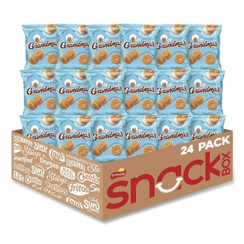 Grandma's FRI45095 3.71 oz. Mini Sandwich Cookies - Vaniilla Crème (24/Carton)