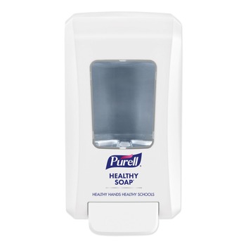 PURELL 5240-06CT 4.68 in. x 6.5 in. x 11.66 in. 2000 mL FMX-20 Soap Push-Style Dispenser - White (6/Carton)