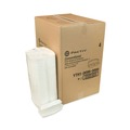 Food Containers & Lids | Pactiv Corp. YTH100980000 7.25 in. x 3 in. x 2 in. Single Tab Lock Hot Dog Foam Hinged Lid Containers - White (504/Carton) image number 3