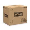 Cup Lids | SOLO CA16A-4000 16 oz Spiral-Wound Paper Hot Cup Lids - White (20/Carton) image number 3