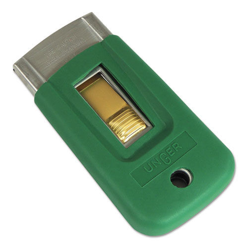 Scrapers | Unger SR040 ErgoTec Safety Scraper with Rubber Cover, Accepts 1-1/2 in. Blade image number 0