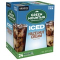 Coffee - Caffeinated | Green Mountain Coffee 5000359624 Brew Over Ice Coffee K-Cups - Hazelnut Cream (24/Box) image number 2