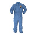 Cleaning Cloths & Wipes | KleenGuard 45003 A60 Ankle and Back Coveralls Elastic-Cuff - Large, Blue (24/Carton) image number 0