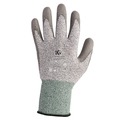 Food Service Disposable & Single Use Gloves | Ansell KCC13825 EN388: 4X42B 9 in. Long G60 Level 3 Economy Cut Resistant Gloves - Large (Size 9), Gray/Marled Gray (12 Pairs/Carton) image number 0