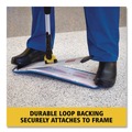 Mop Heads | Rubbermaid Commercial FGQ41000GR00 18.5 in. x 5.5 in. x 0.5 in. Microfiber Wet Mopping Pad - Green (12/Carton) image number 3