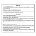 Blood Cleanup Kit | Big D Industries 016900 D'vour Powder All Inclusive Clean-up Kit (6/Carton) image number 3