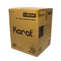 Food Containers & Lids | Karat C-FB85W 7.36 in. Diameter x 6 in. H 85 oz. Paper Food Bucket - White (180/Carton) image number 1